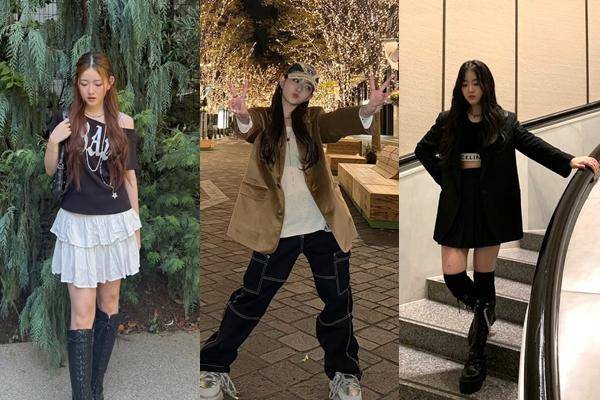 OOTD chic member VVUP (instagram.com/vvup.official)