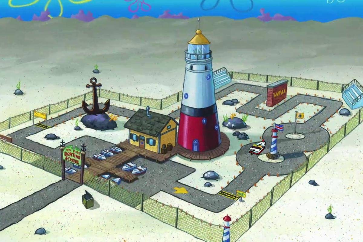 daftar institut pendidikan yang ada di kota Bikini Bottom 
