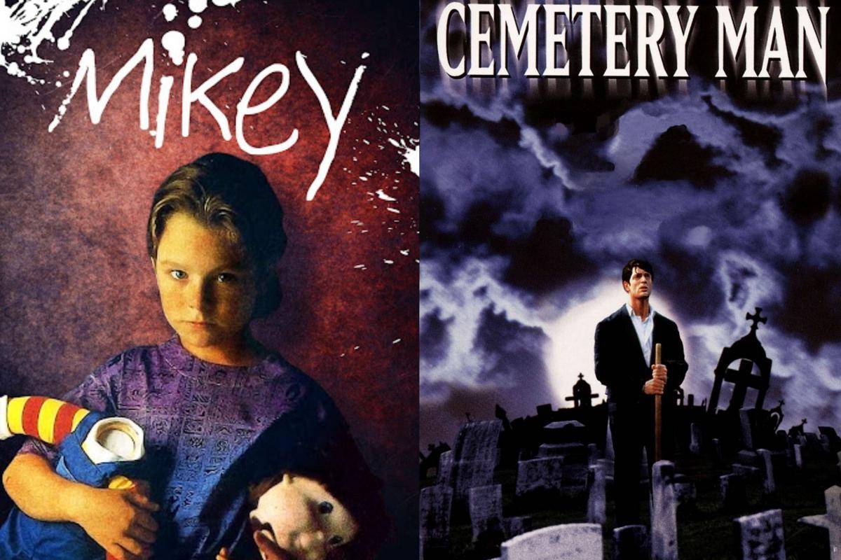 poster film Mikey dan Cemetery Man