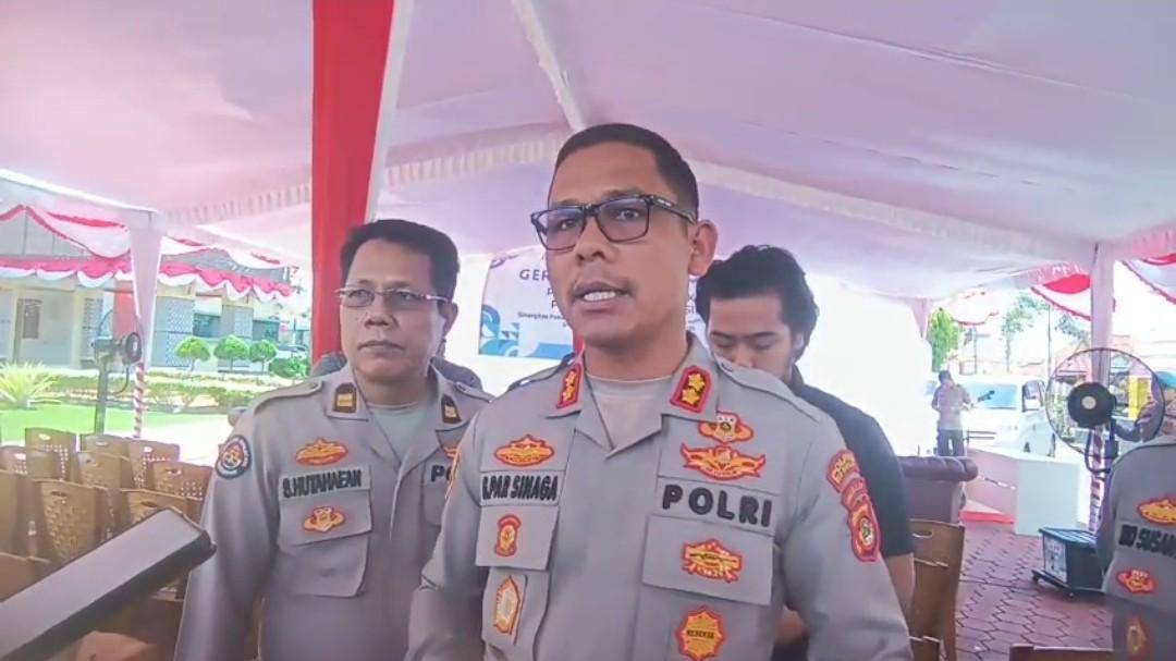 Kapolres Muba AKBP God Parlasro Sinaga. (IDN Times/Yuliani)