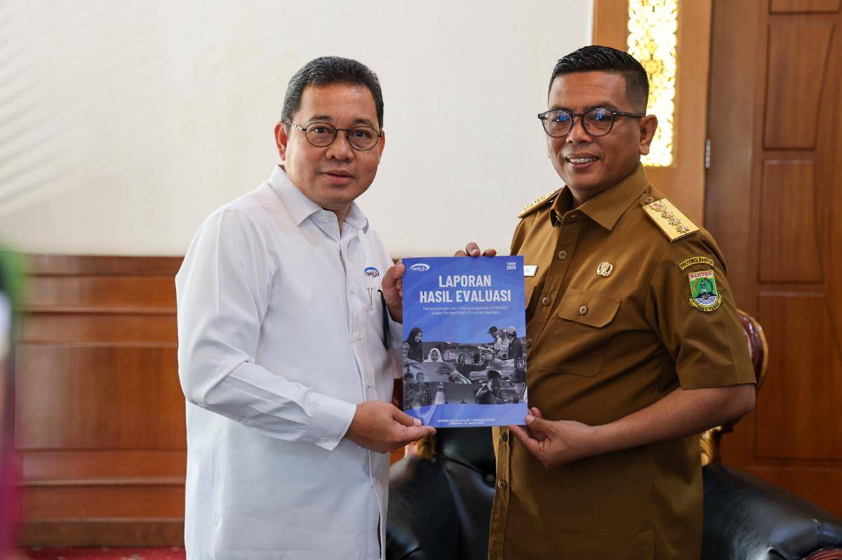 Kepala BPKP Banten bersama Andra Soni (Dok. Istimewa)