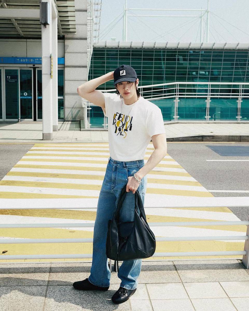 OOTD Bang Chan Stray Kids 