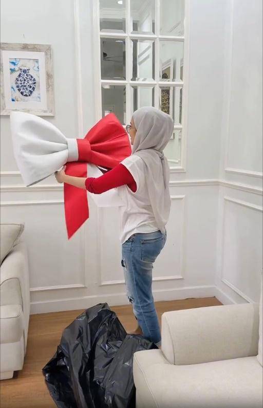 Natalie Sarah hias rumah jelang 17 Agustus (instagram.com/natalie_sarahs)