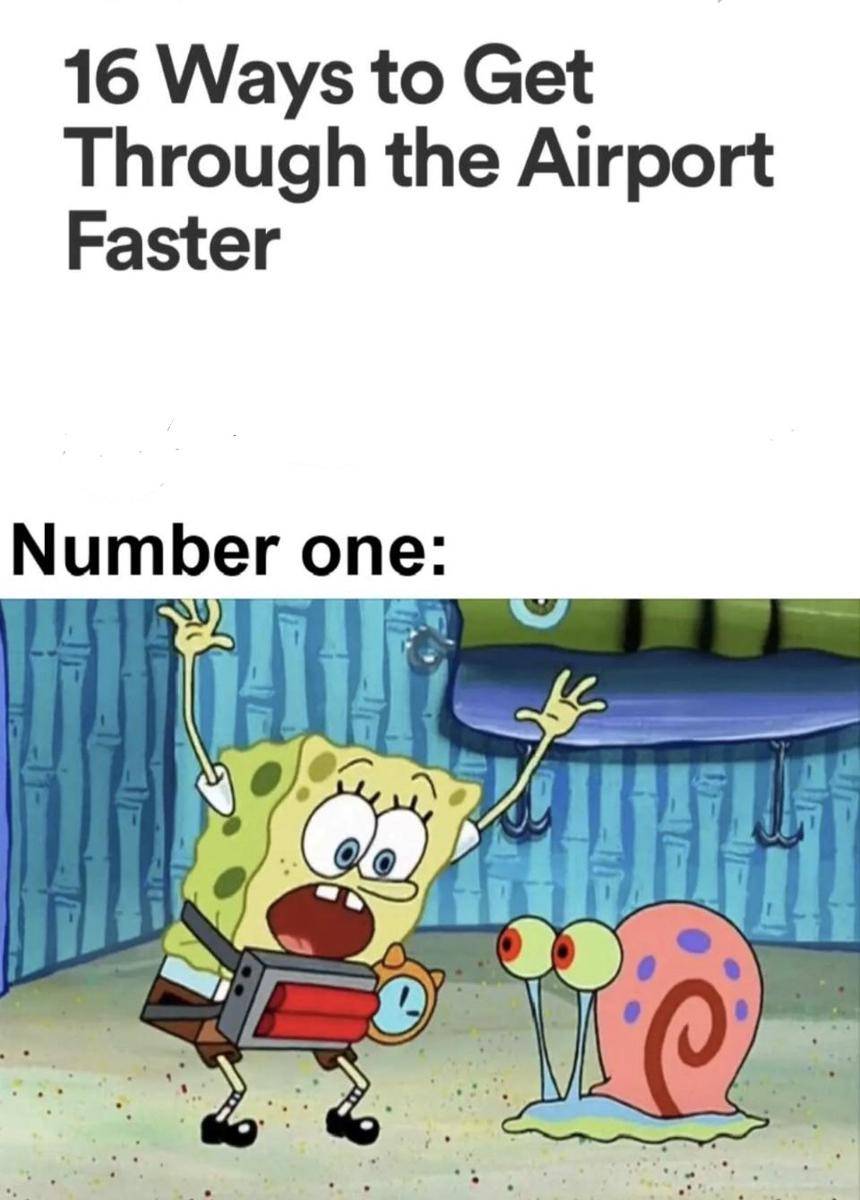 meme kartun tentang bandara 