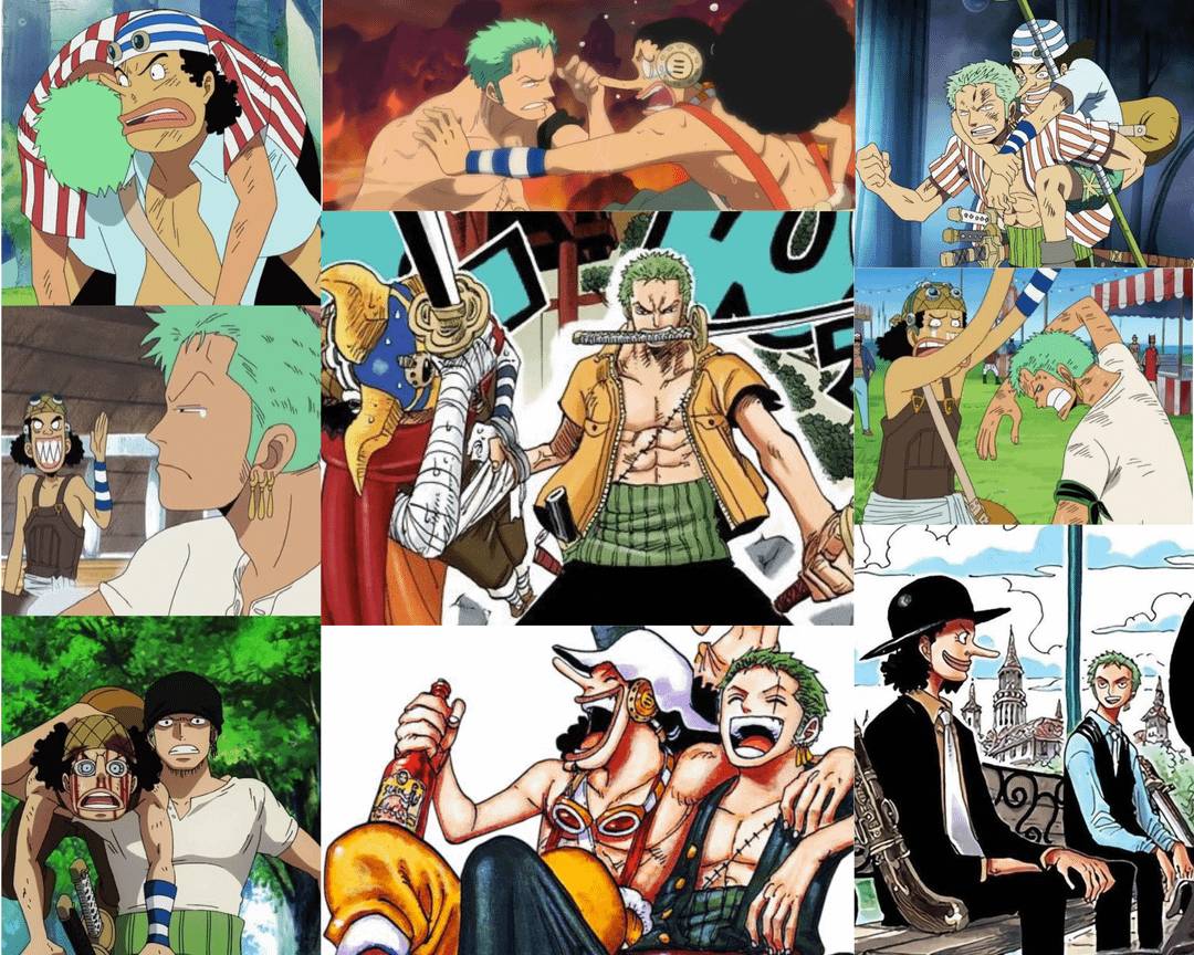 meme duo dalam anime One Piece