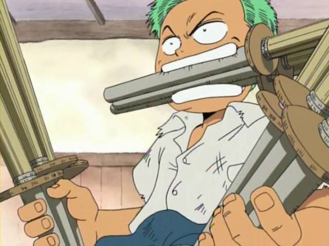 meme One Piece tentang pedang