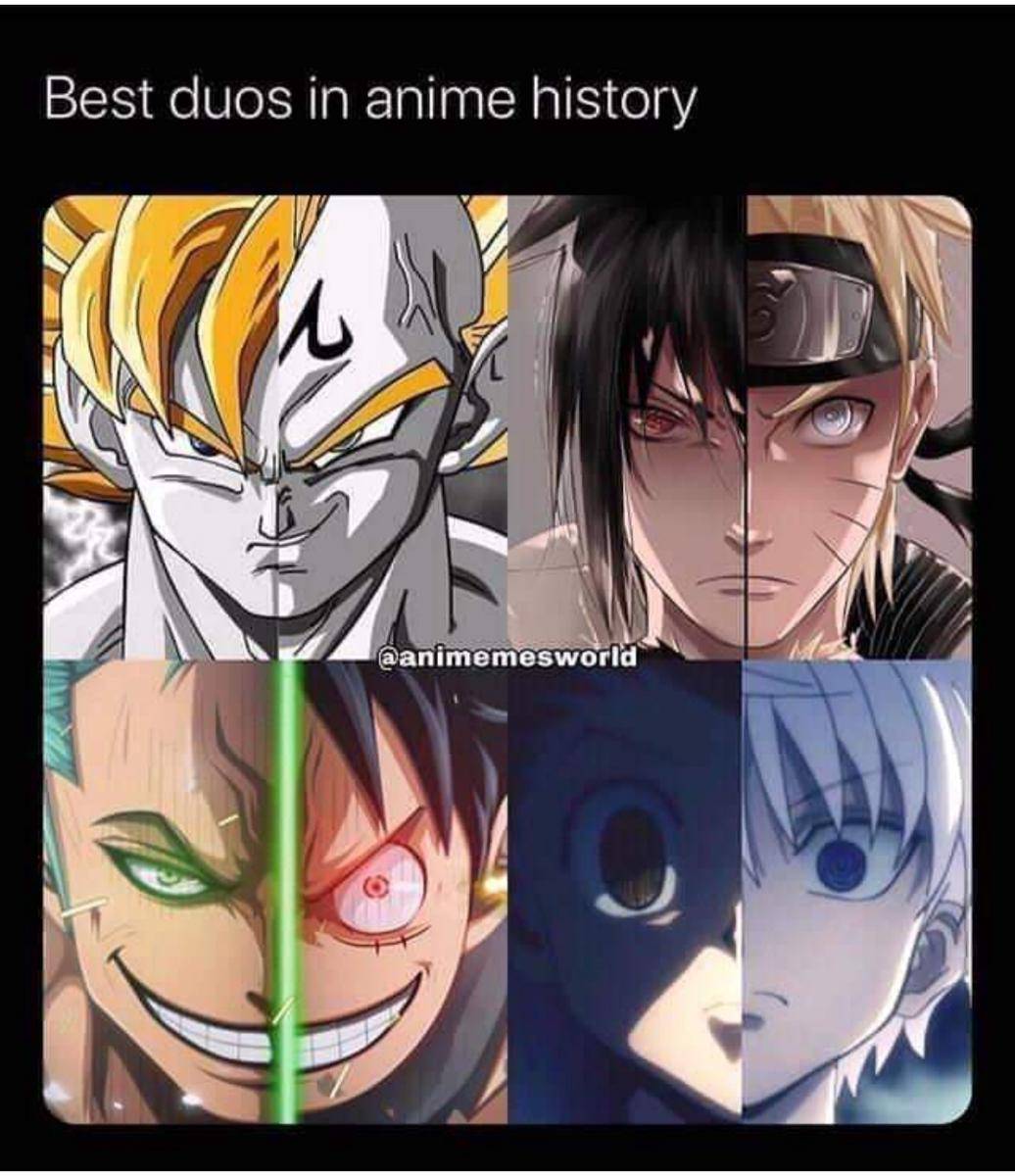 meme duo dalam anime One Piece