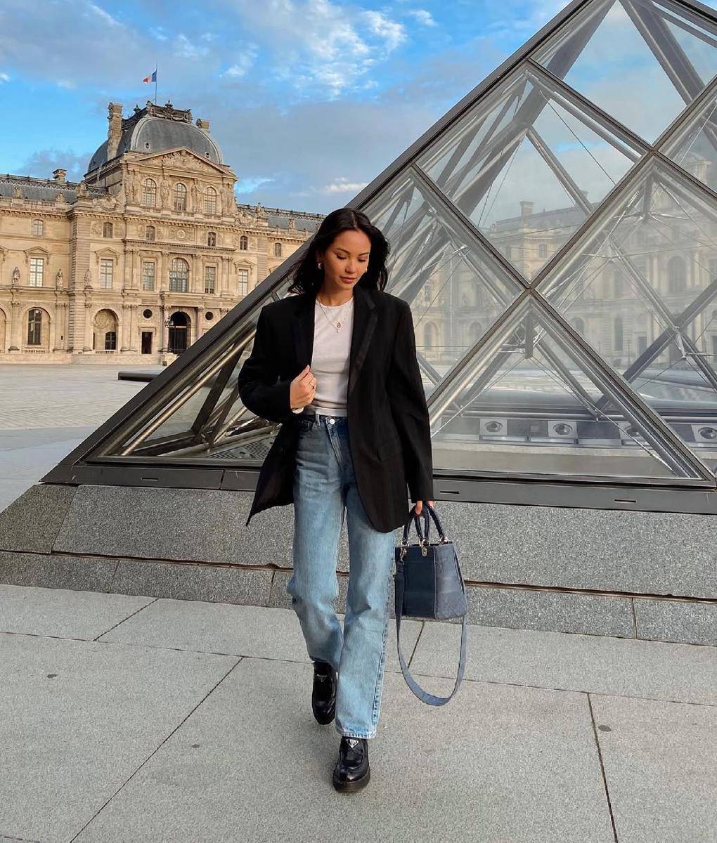 ide outfit ngampus ala Alyssa Daguise (instagram.com/alyssadaguise)