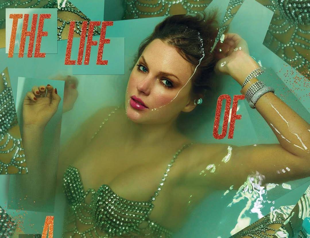 Cover album The Life of a Showgirl milik Taylor Swift (dok. Republic Records/The Life of a Showgirl)