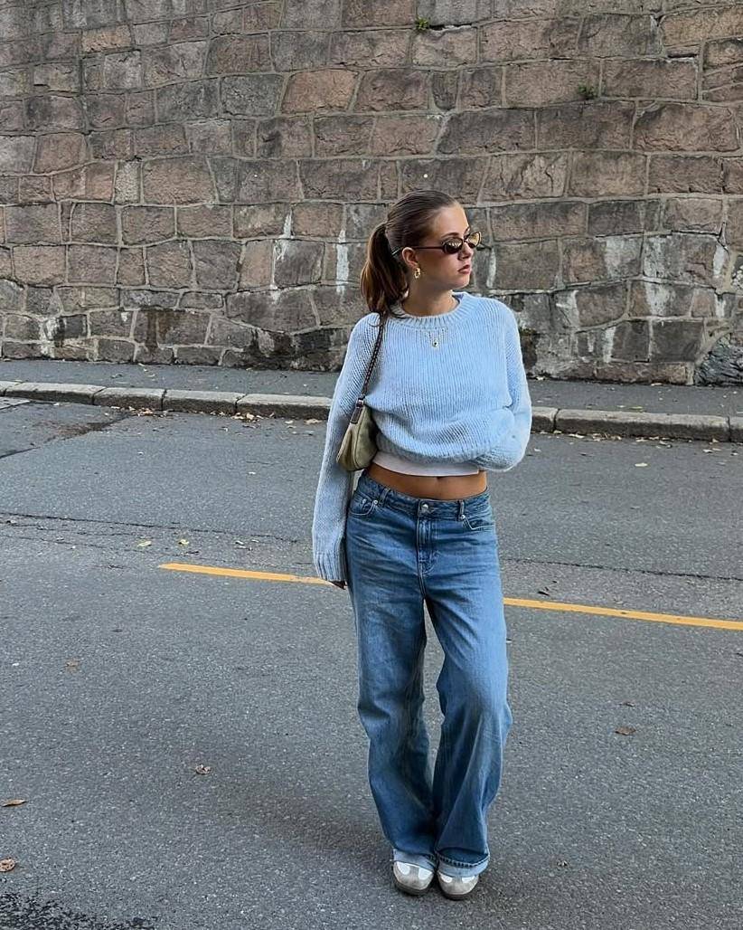 potret outfit Leah Behn 