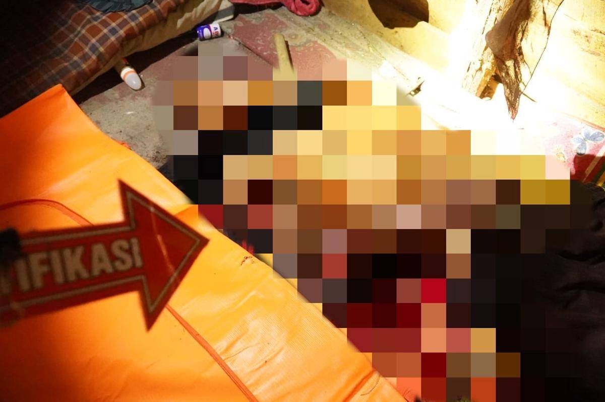 Lansia di Mesuji yang tewas di bacok. (IDN Times/istimewa)