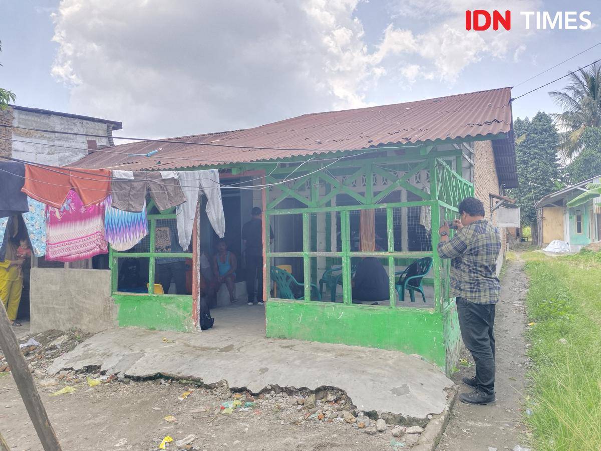 Kediaman Andika di Percut Seituan (IDN Times/Eko Agus Herianto)