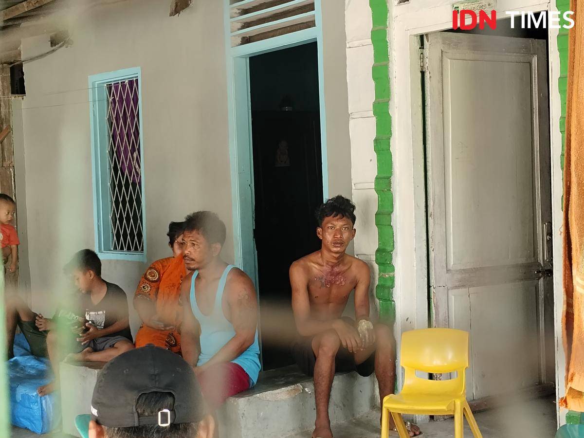 Andika dan Jefri saat ditemui di kediamannya (IDN Times/Eko Agus Herianto)