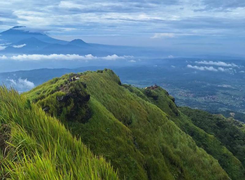 gambar pemandangan di Gunung Ungaran