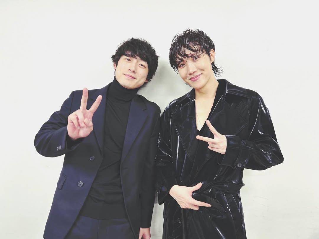 potret Kentaro Sakaguchi dan Jhope (instagram.com/sakaguchikentaro)