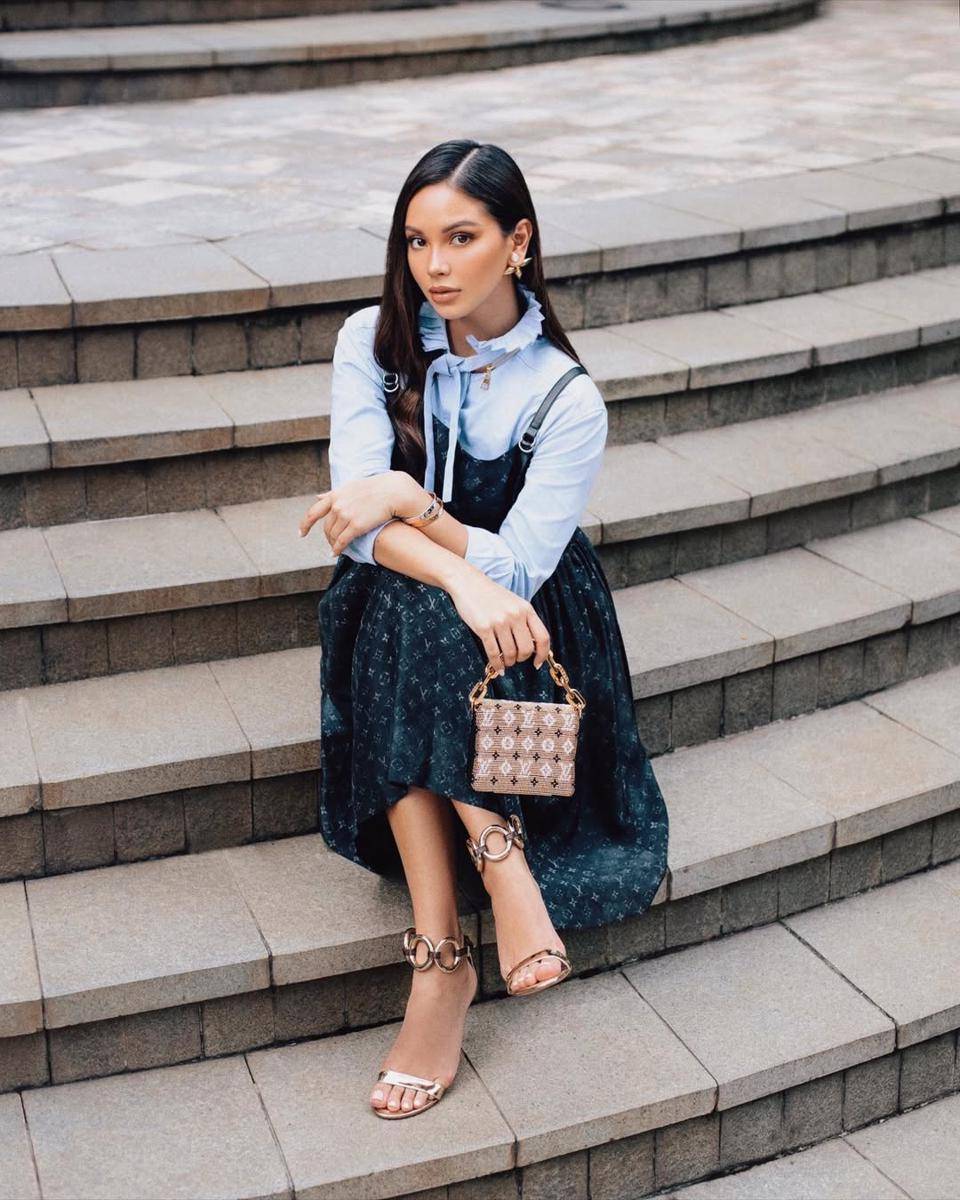 ide outfit ngampus ala Alyssa Daguise (instagram.com/alyssadaguise)