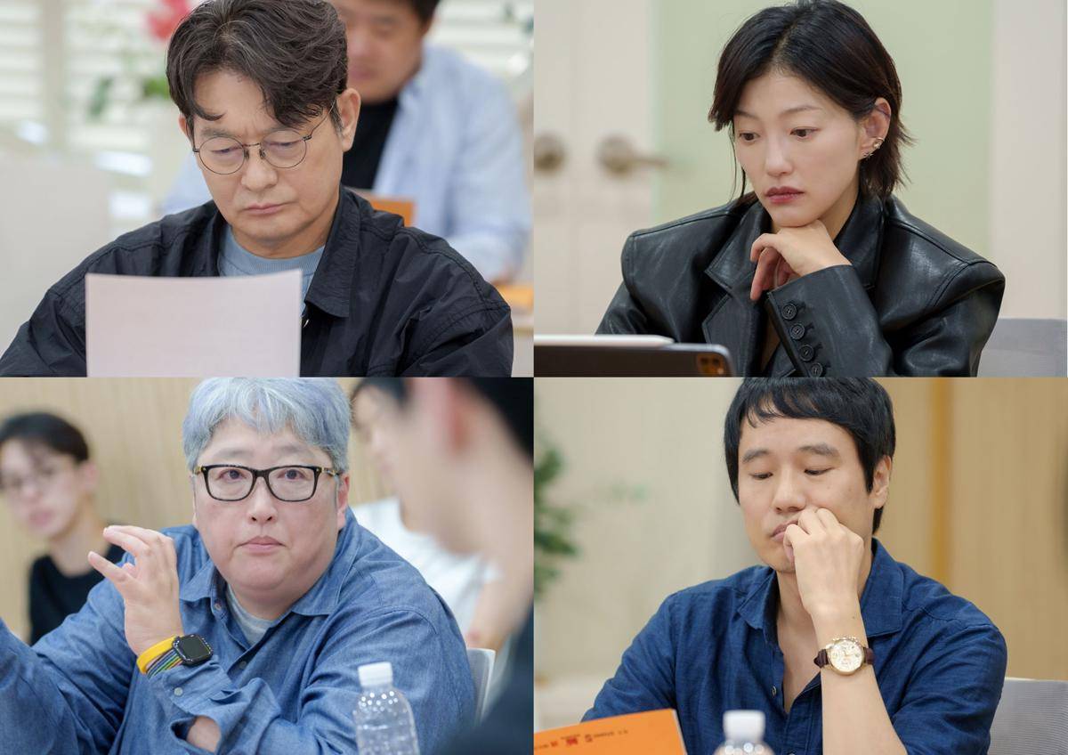 jajaran artis dan tim produksi drama Queen Mantis (dok. SBS/Queen Mantis)