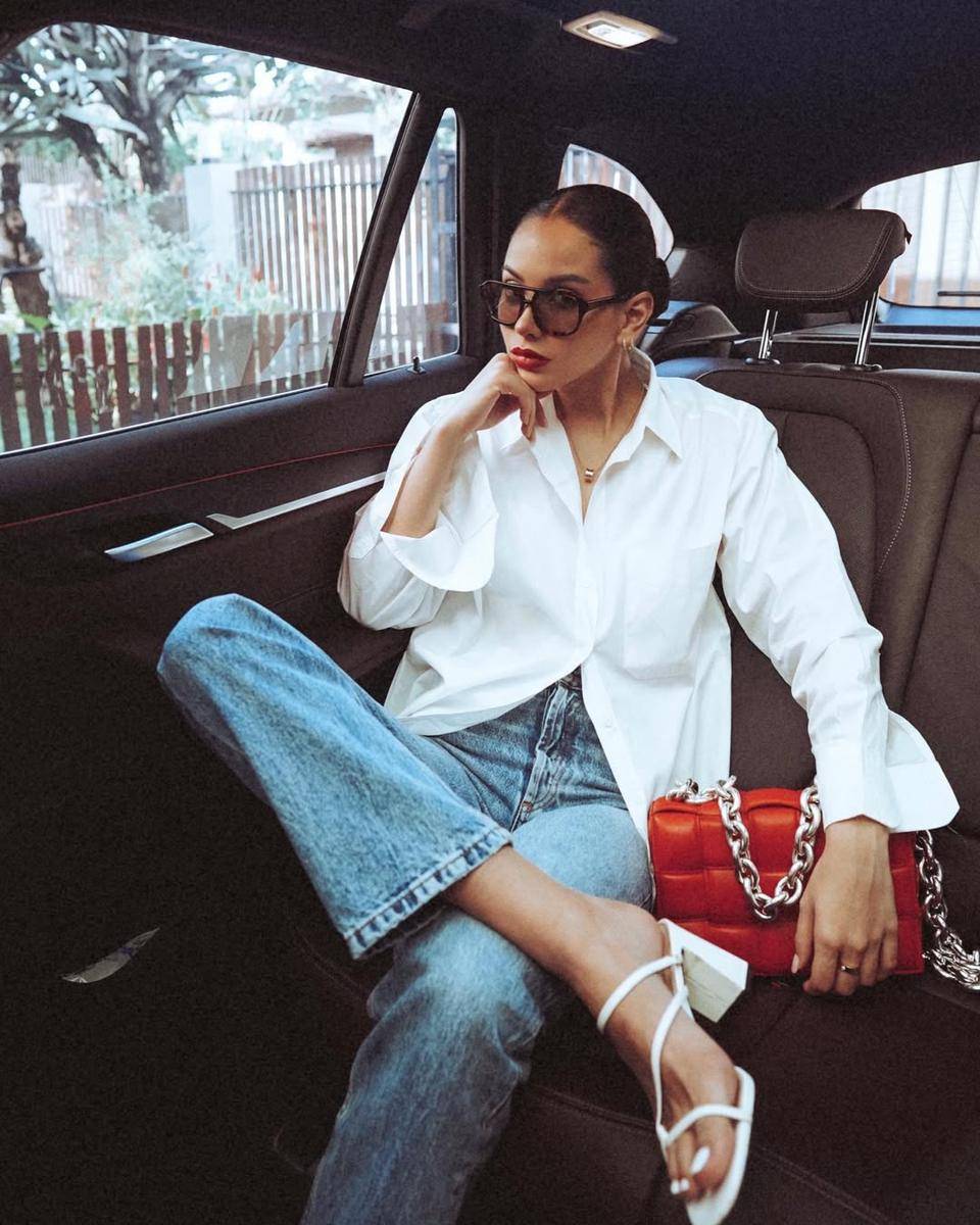 ide outfit ngampus ala Alyssa Daguise (instagram.com/alyssadaguise)