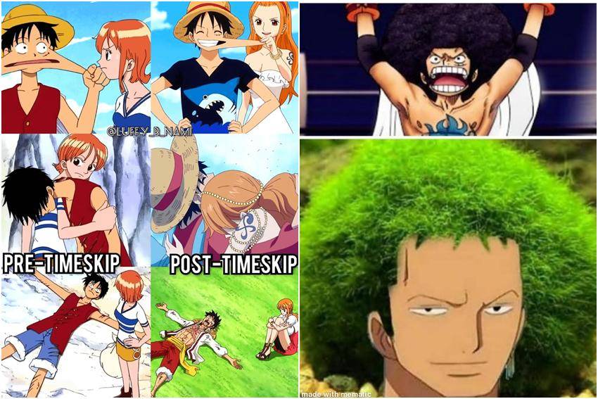 meme duo dalam anime One Piece
