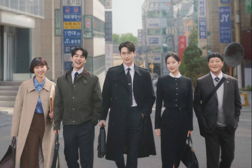 poster drama Law and The City