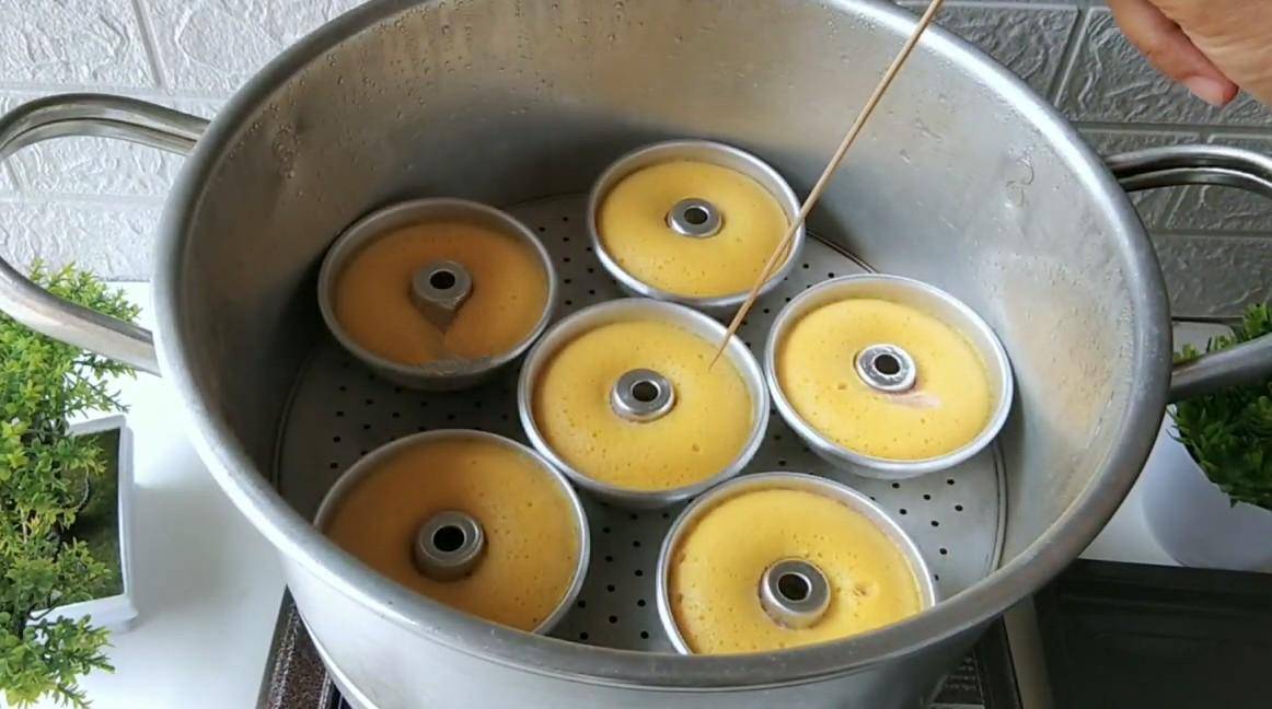 ilustrasi kukus bolu donat susu (YouTube.com/PAP COOK)