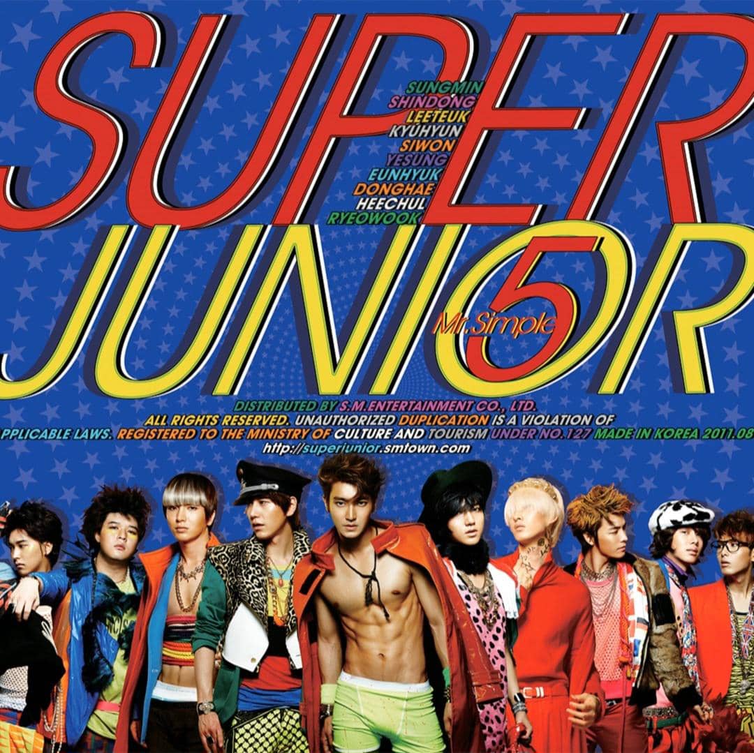 cover album Mr. Simple (youtube.com/SUPER JUNIOR)