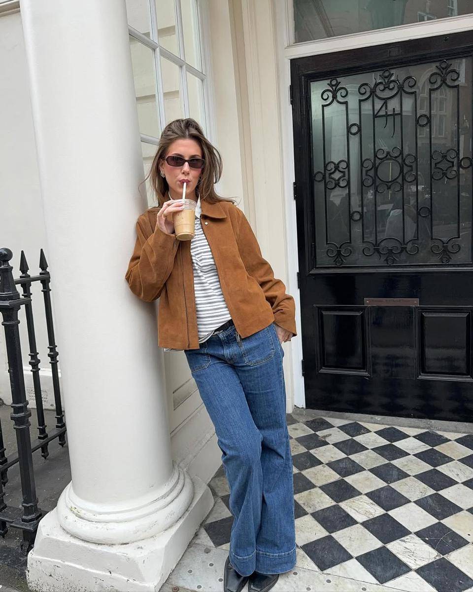 potret OOTD Leah Behn