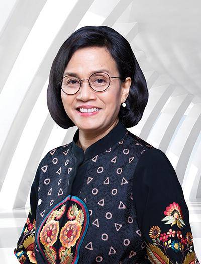 Menteri Keuangan : Sri Mulyani Indrawati