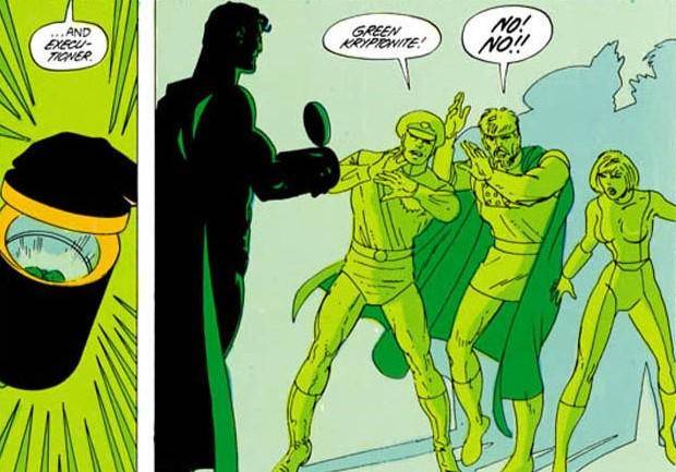 Superman membunuh Zod dan rekannya dengan kryptonite