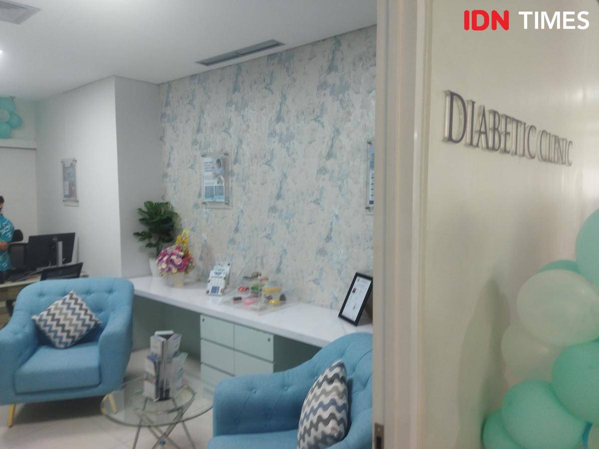Diabetic Clinic di RS Columbia Asia Aksara Medan resmi dibuka, Kamis (14/8/2025) (IDN Times/Doni Hermawan)