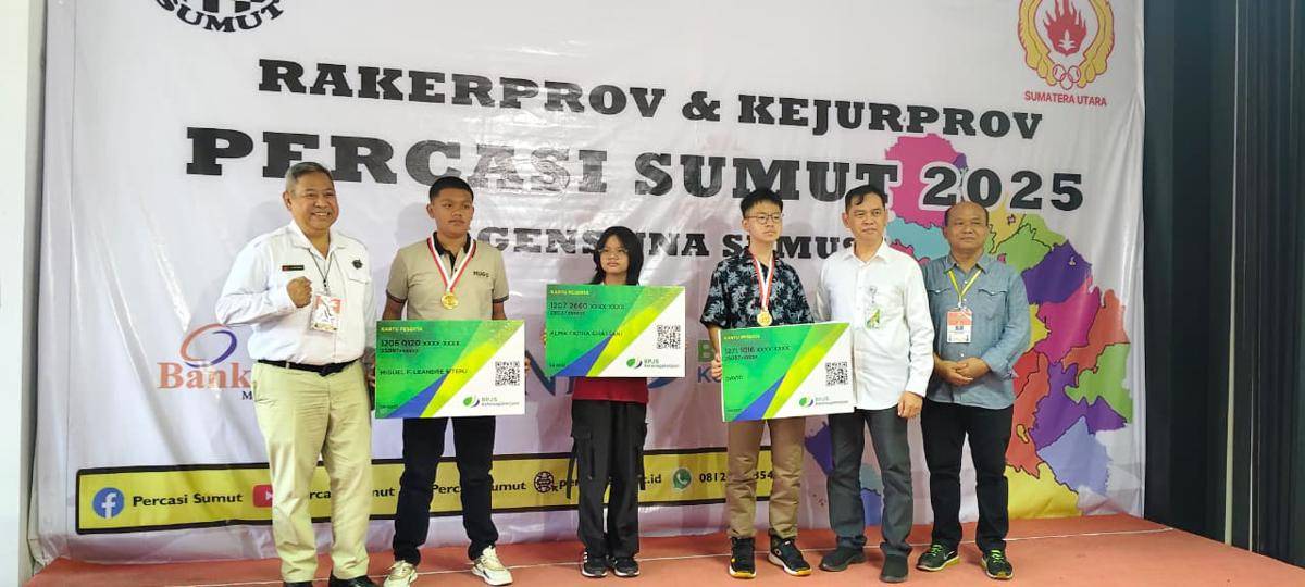 BPJS Ketenagakerjaan melakukan kerja sama dengan Percasi Sumut untuk cover atlet catur yang bertanding di Kejurprov (dok.istimewa)