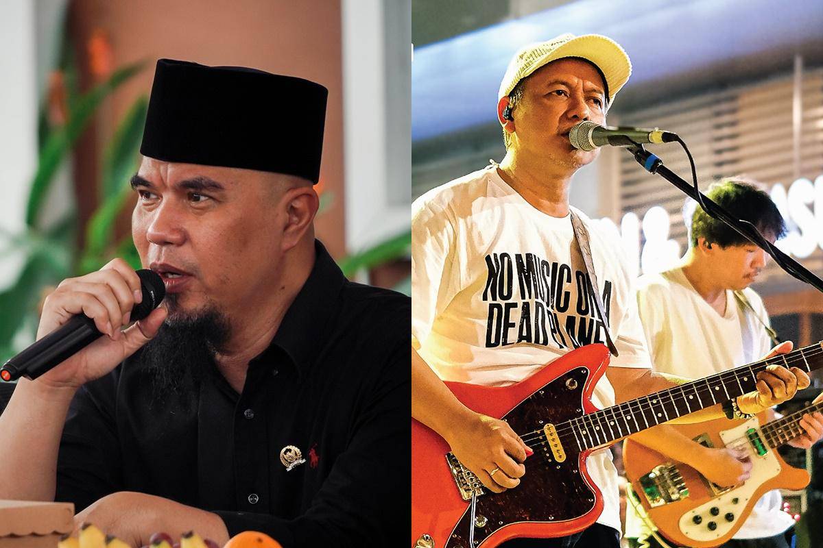 Ahmad Dhani dan Cholil Mahmud