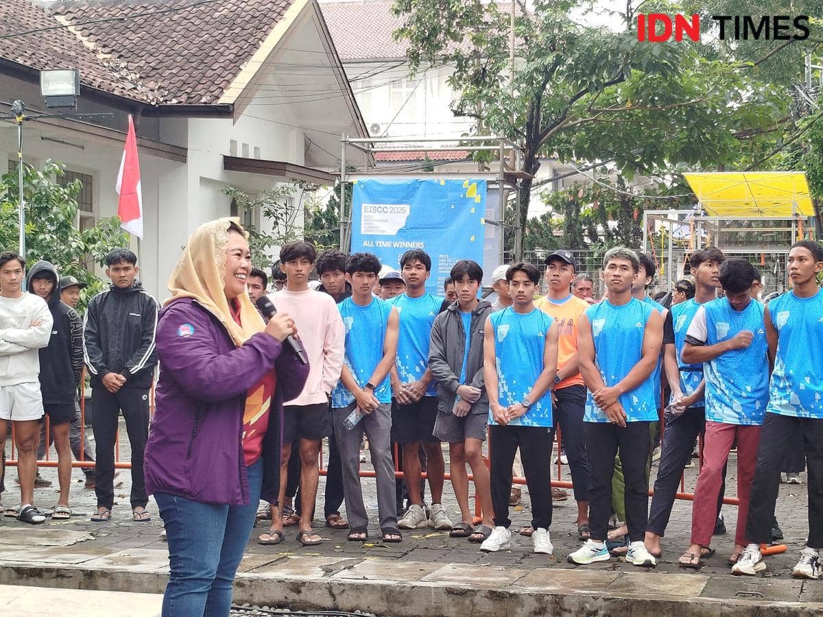 Ketua Umum Federasi Panjat Tebing Indonesia (FPTI) Yenny Wahid (IDN Times/Azzis Zulkhairil) 