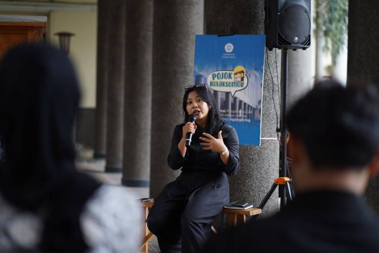 Peneliti dari Center for Digital Society (CfDS) FISIPOL UGM, Ayom Mratita Purbandani. (ugm.ac.id)