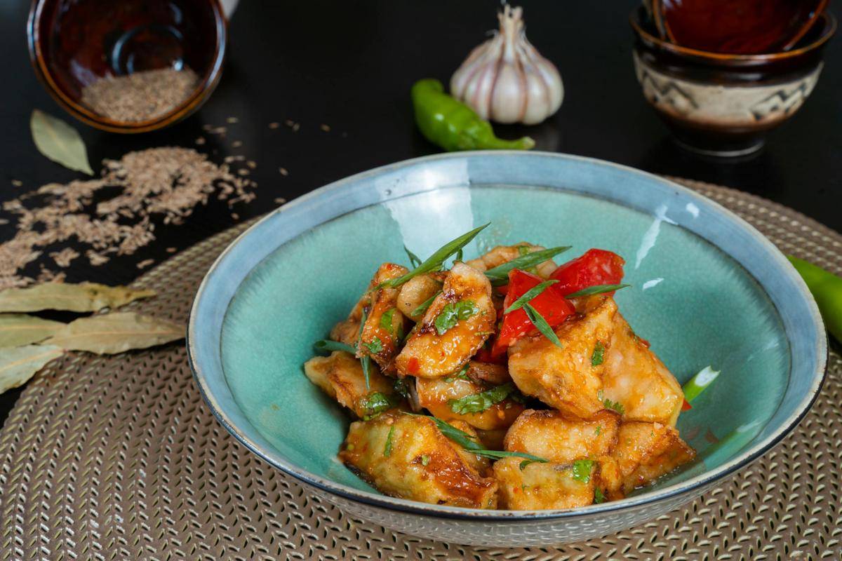 Tumis ayam bumbu ketumbar