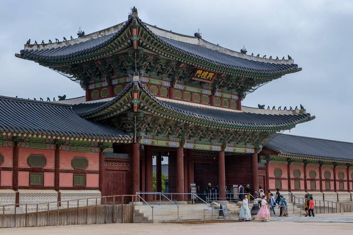 potret Gyeongbokgung Palace (pixabay.com/cskkkk)
