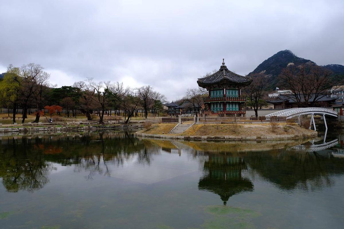 potret Gyeongbokgung Palace (pixabay.com/cskkkk)