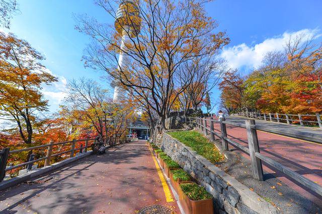 potret Namsan Tower (vecteezy.com/chitsanupong chuenthananont)