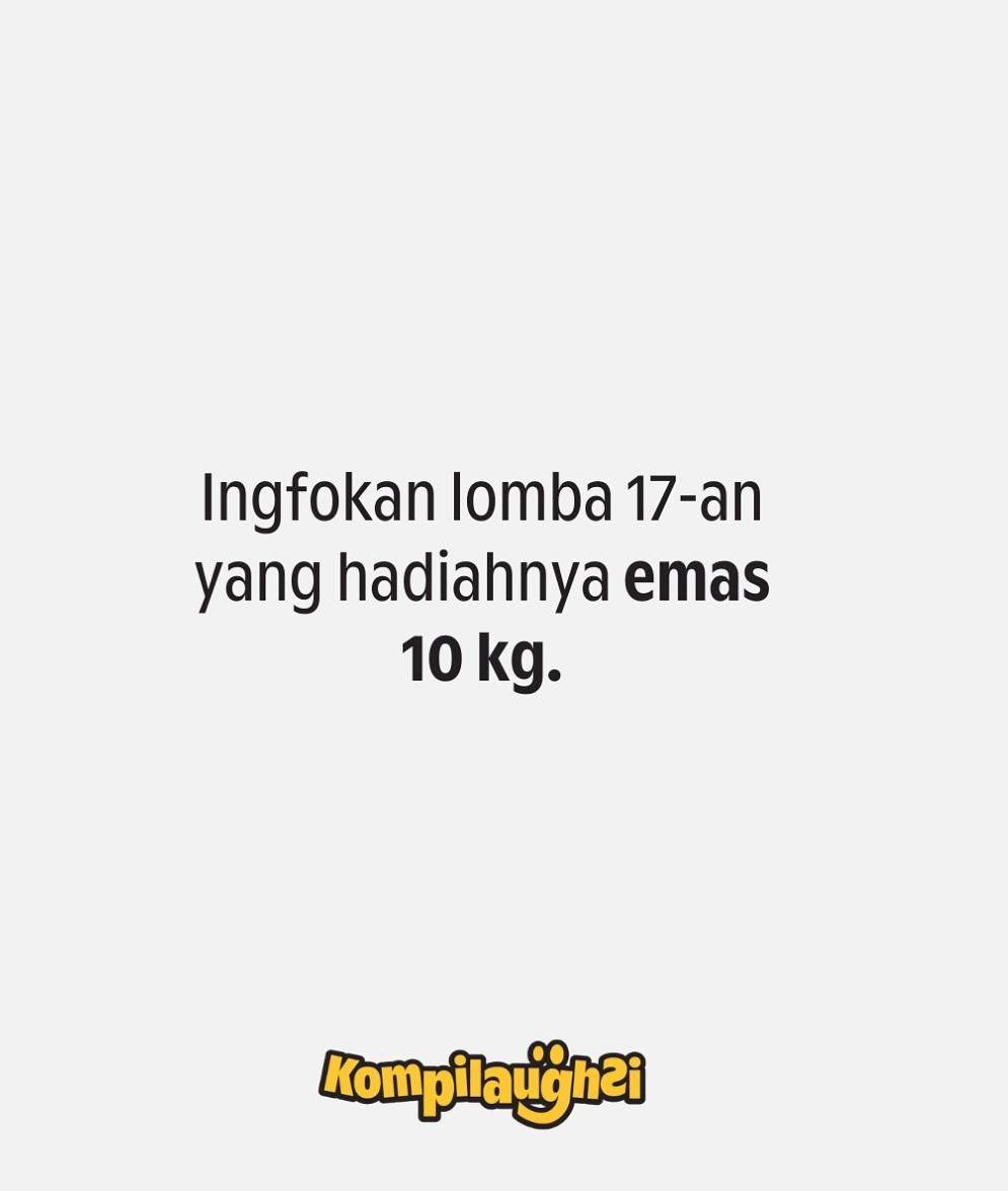 meme berburu lomba 