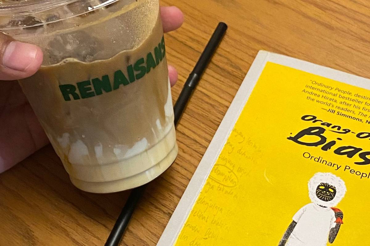 Salah satu menu kopi di Renaisansi (Dok.pribadi/Clean Qurrota)