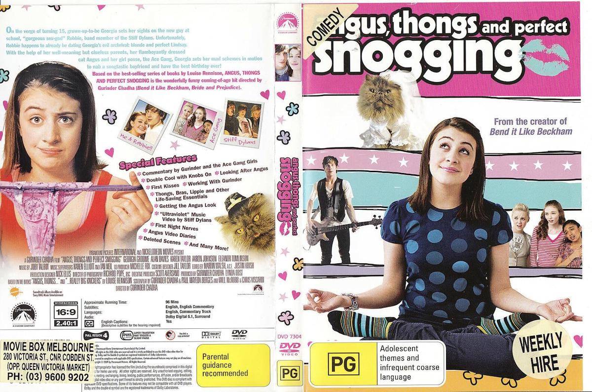 poster film Angus, Thongs, and Perfect Snogging