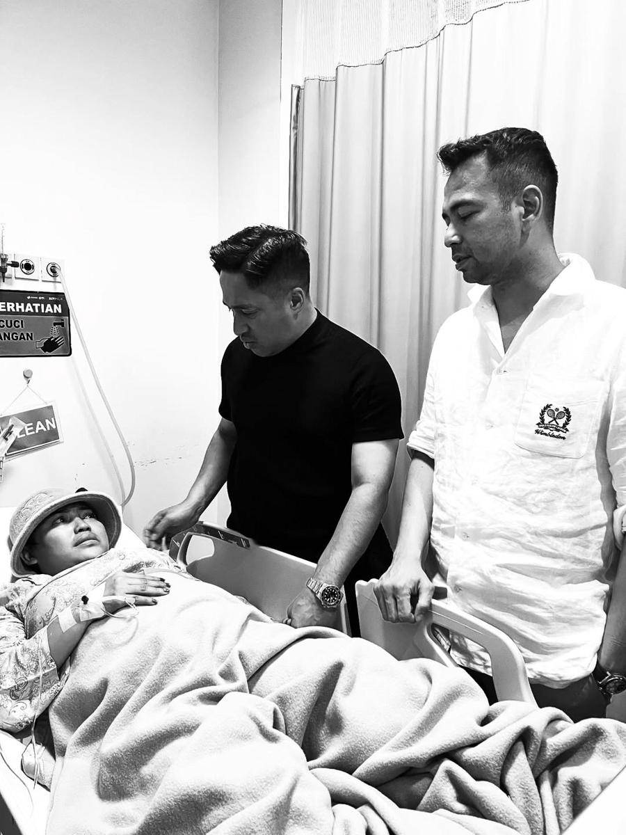 Raffi dan Irfan Hakim Sempat Menjenguk Mpok Alpa (Instagram.com/raffinagita1717)