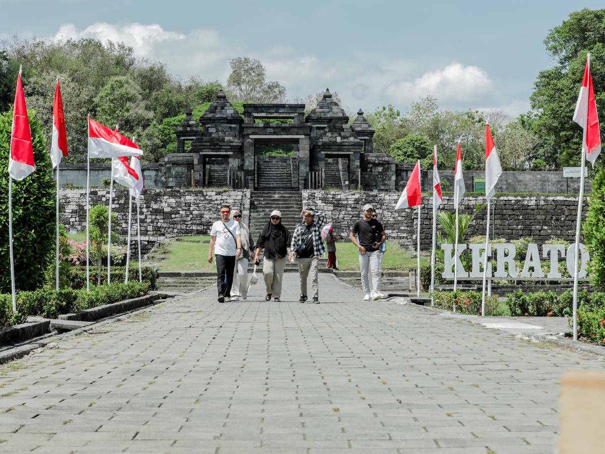 Candi Ratu Boko. (Dok. Istimewa)
