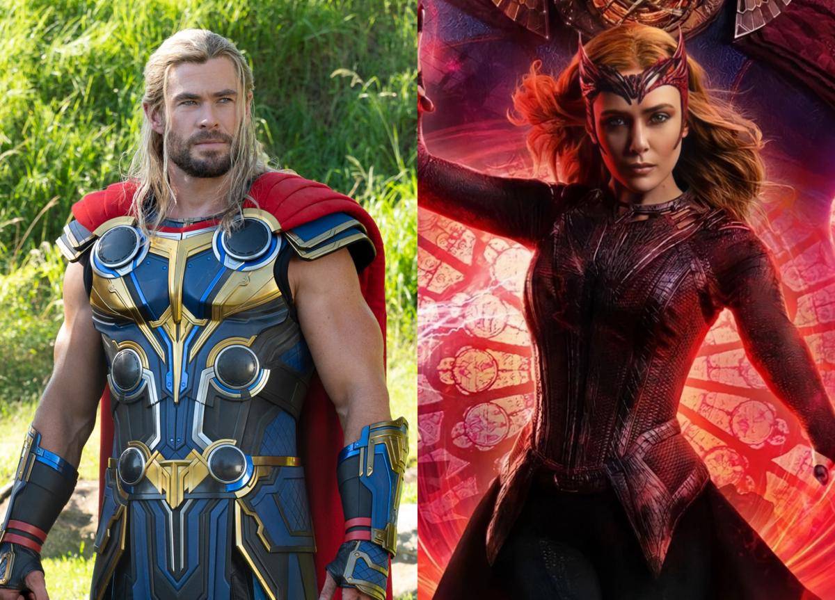 Thor dalam Thor: Love and Thunder | Scarlet Witch dalam Doctor Strange in the Multiverse of Madness