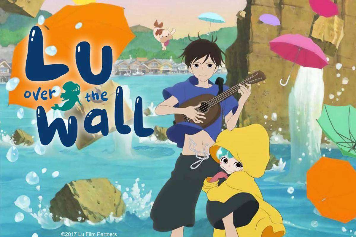 poster anime Lu Over the Wall (dok. Science SARU/Lu Over the Wall)