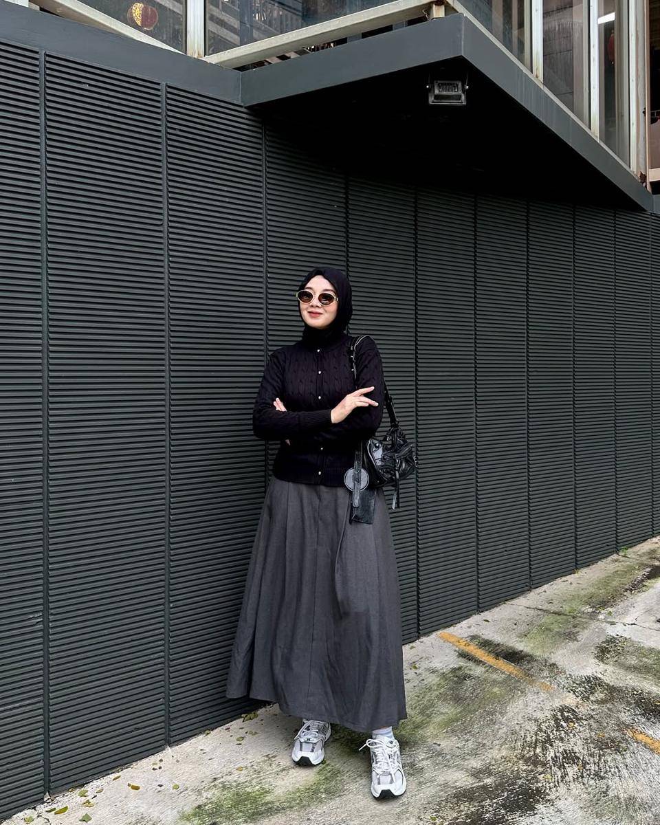 Outfit hijab Putri Pradani