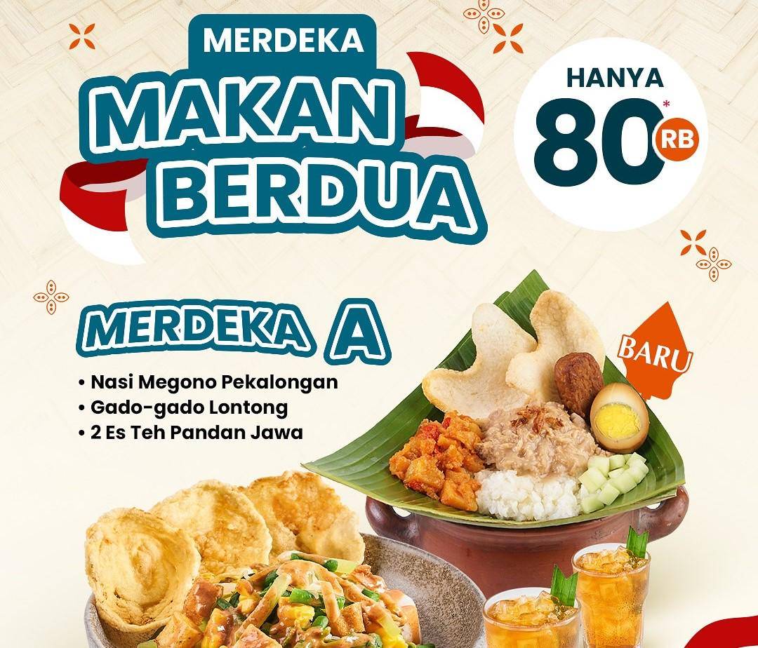 Promo Merdeka Makan Berdua dari Dapur Solo. (Instagram.com/level21.mall)