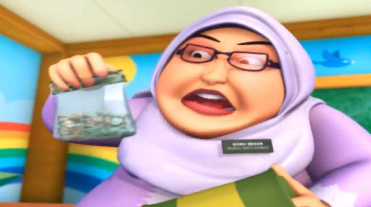 cuplikan Upin dan Ipin episode Garang ke Sayang?