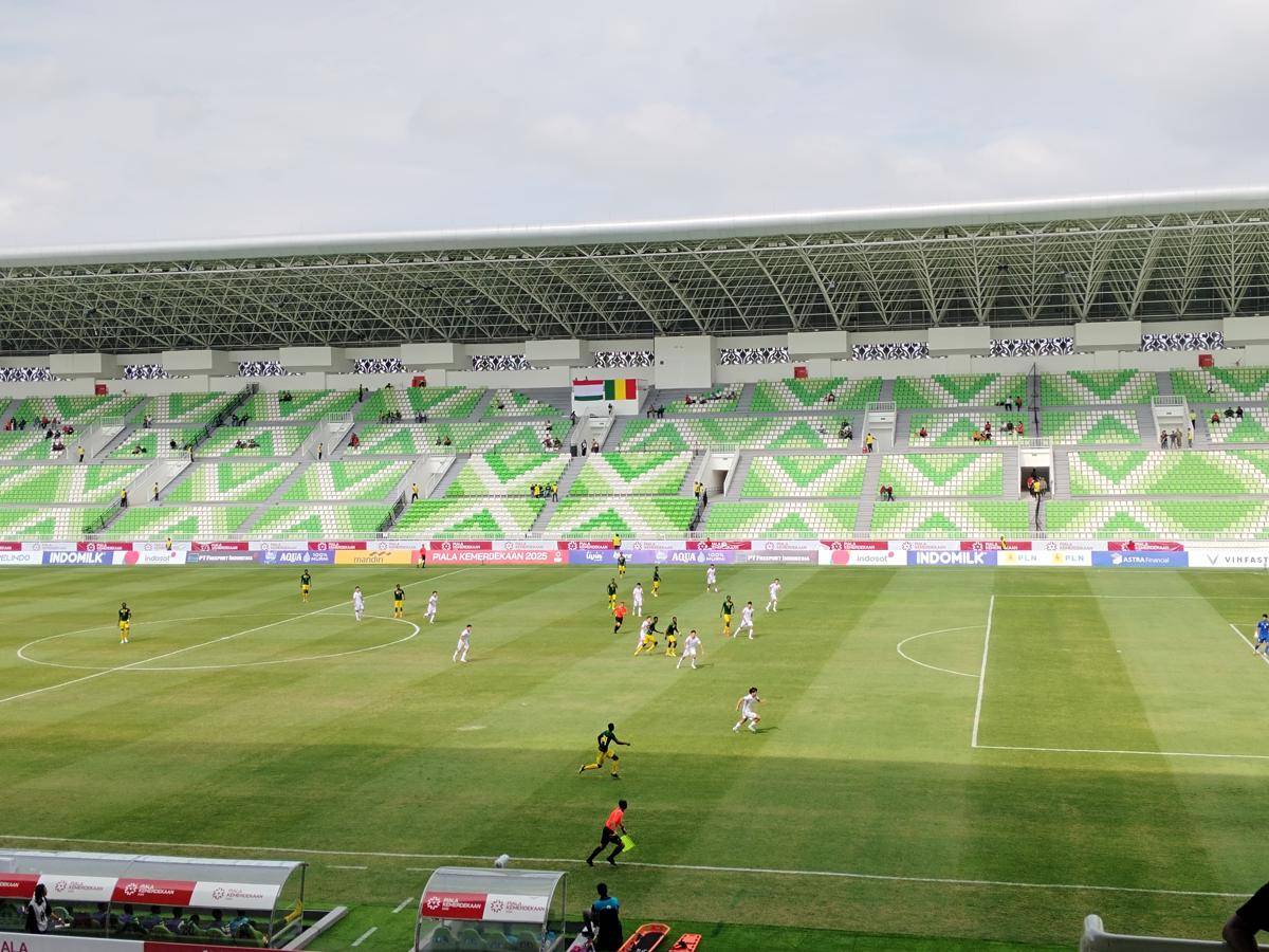Tajikistan U-17 lawan Mali U-17 (IDN Times/Eko Agus Herianto)