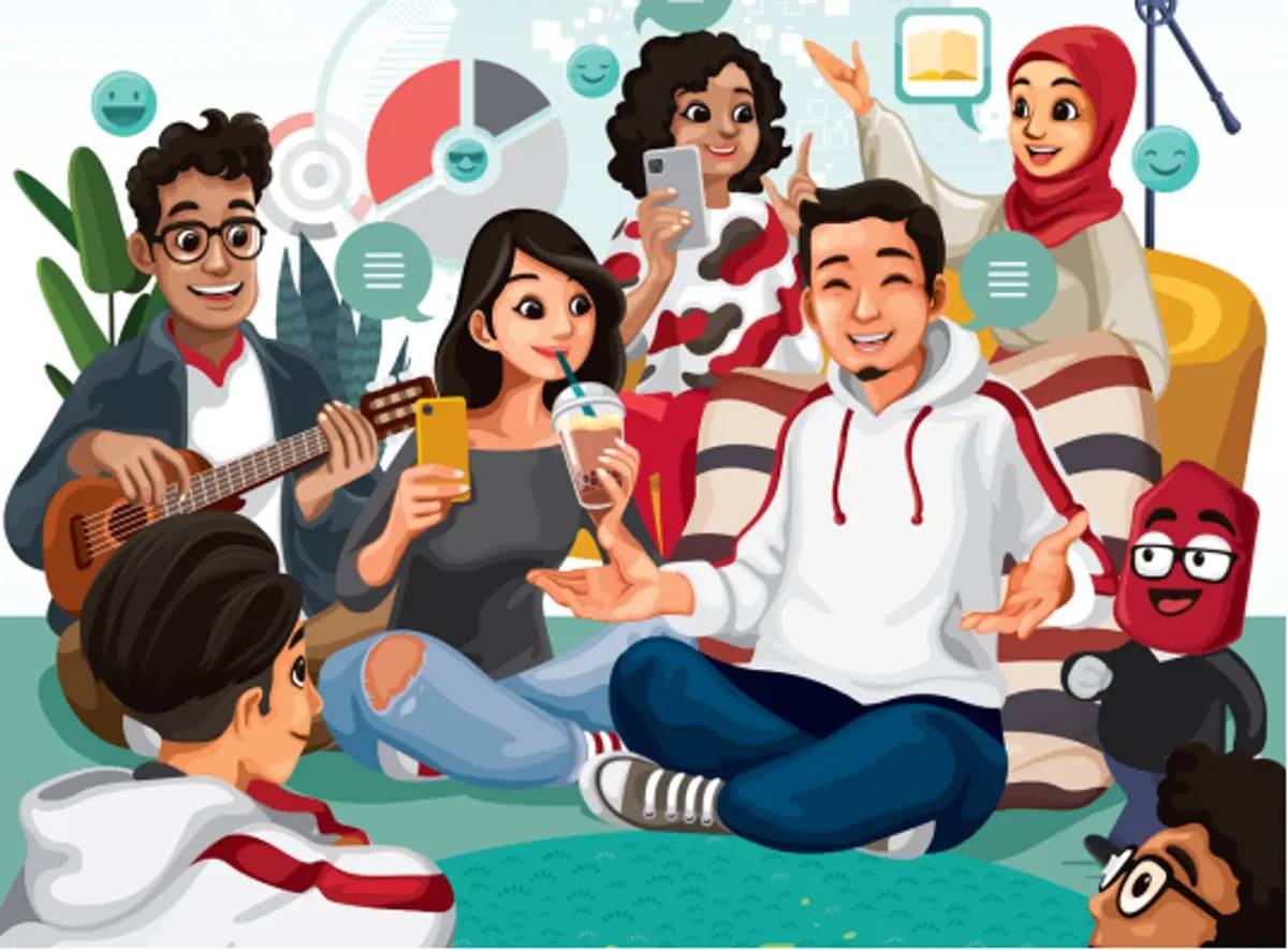 ilustrasi Gen Z 